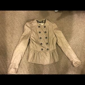 Burberry Leather Jacket